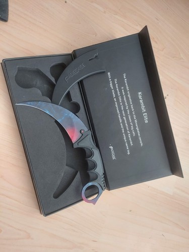 Fadecase karambit elite black - karambit,