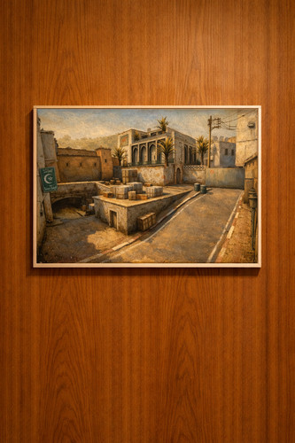 Counter strike dust - dust, oil